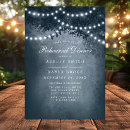 Recherche de rustic blue invitations Lumières de chaîne