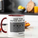 Recherche de ham tasses Opérateur de radio ham
