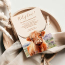 Recherche de highland cow anniversaire invitations Boho