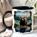 Recherche de grizzly bear tasses Nature