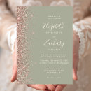 Recherche de vert sauge mariage invitations Chic