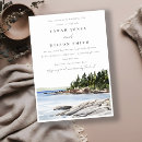 Recherche de montagne rocheuse invitations Aquarelle