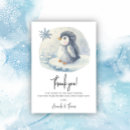 Recherche de pingouin bébé vœux cartes Aquarelle