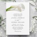 Recherche de calla mariage invitations Aquarelle
