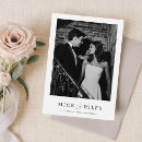 Recherche de modern wedding save the dates Élégant