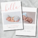 Recherche de bébé bienvenu maternité invitations Nouveaux parents