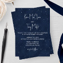 Recherche de starry night mariage invitations Écrit dans les étoiles