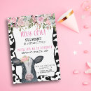 Recherche de taches de vache invitations Rose