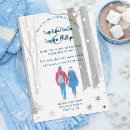 Recherche de snowflake mariage invitations Couple