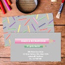 Recherche de crayon de couleur cartes visite Retour à l'école