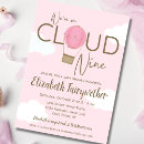 Recherche de nuages invitations Montgolfière