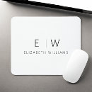 Recherche de contemporain tapis souris Monogramme