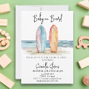 Recherche de surf baby shower invitations Aquarelle