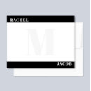 Recherche de de monogramme correspondances cartes Noir et blanc
