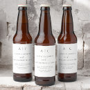 Recherche de mariage bière étiquettes Simple