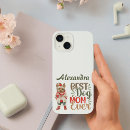 Recherche de noël de terrier iphone coques Chien mignon