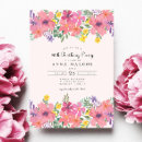 Recherche de floral pourpre rose invitations Violet