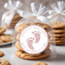 Recherche de pieds roses autocollants Bientôt maman