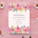 Recherche de floral pourpre rose invitations Violet