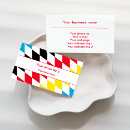 Recherche de rouge et jaune cartes visite Pour lui