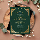 Recherche de gold and green invitations Typographie
