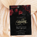 Recherche de gothique mariage invitations Fleurs