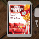 Recherche de marathon invitations Soirée cinéma