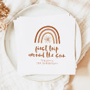 Recherche de arc en ciel serviettes Premier anniversaire