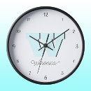 Recherche de cyan horloges Nom