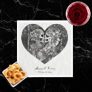 Recherche de vintage halloween serviettes Noir et blanc