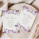 Recherche de fleurs de lavande invitations Minimaliste