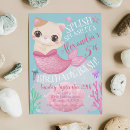 Recherche de mermaid pool party invitations Jeune fille