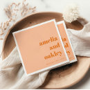 Recherche de pêche mariage serviettes Typographie