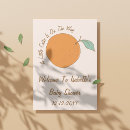 Recherche de baby shower orange posters Moderne