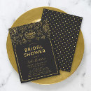 Recherche de gold floral bridal shower invitations Pour tous