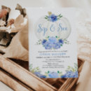 Recherche de sip and see baby shower garçon invitations Élégant