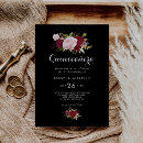 Recherche de red black quinceanera invitations Fête d'anniversaire rouge