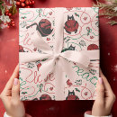 Recherche de chaton de noël papier cadeau Motif