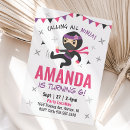 Recherche de fille karaté invitations De ninja rose