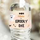 Recherche de halloween bouteilles eau étiquettes Baby shower halloween