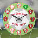 Recherche de équipe de football horloges Soccer