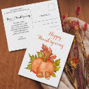 Recherche de thanksgiving rustique cartes postales Citrouille