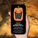 Recherche de halloween anniversaire invitations Soirée costume