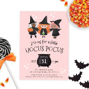 Recherche de hocus pocus invitations Sorcière