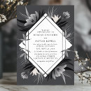 Recherche de gris blanc noir invitations Géométrique
