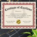 Recherche de excellence Certificat