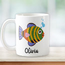 Recherche de poissons colorés tasses Nautique