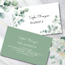 Recherche de fleuriste jardinier cartes visite Feuille