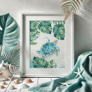 Recherche de tortue de mer posters Aquarelle
