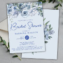 Recherche de romantic bridal shower invitations Bleu poussiéreux